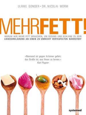 cover image of Mehr Fett!